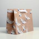 Пакет подарочный крафтовый горизонтальный, упаковка, «Special for you», MS 23 х 18 х 10 см - Фото 2