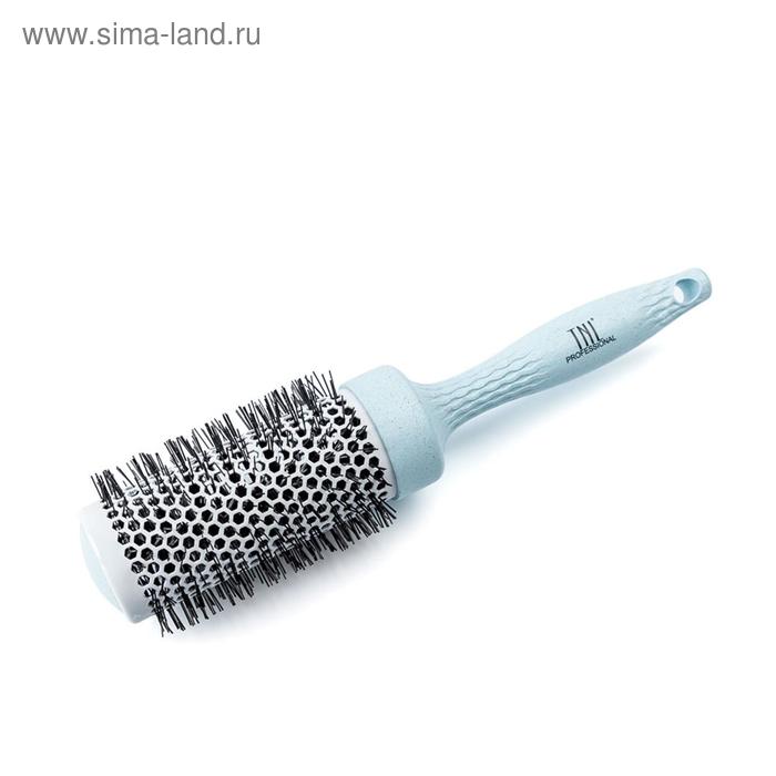 Термобрашинг для укладки волос TNL, алюминиевое покрытие, нейлоновые штифты, d 62 мм, цвет голубой - Фото 1