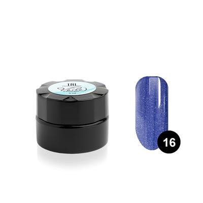 Гель-краска для тонких линий TNL Voile, паутинка, №16 фиолетовый металлик, 6 мл