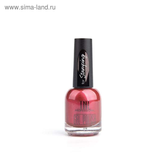 Краска для стемпинга TNL Lux, №033 перламутровый бордовый - Фото 1