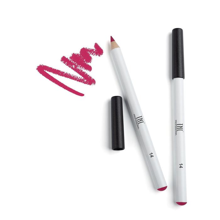 Карандаш для губ TNL Stable contour, №14 Sweet raspberry