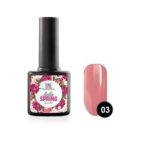 

Гель-лак TNL Hello Spring, №03 розово-коралловый, 10 мл
