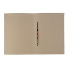Скоросшиватель "Дело", плотность 220г/м2, белый, картон 0,35мм - Фото 2