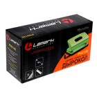 Дырокол с линейкой 10 листов, Lamark Metallic, синий - Фото 4