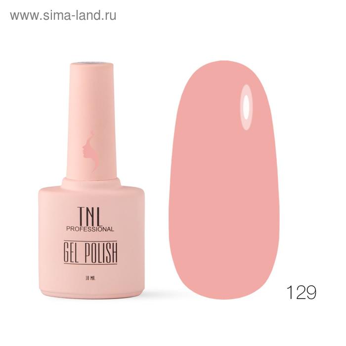 Гель-лак TNL «8 Чувств», №129 пыльный коралл, 10 мл - Фото 1