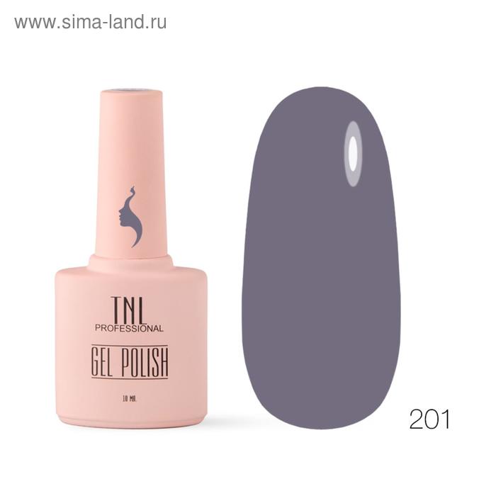 Гель-лак TNL «8 Чувств», №201 серый айсберг, 10 мл - Фото 1