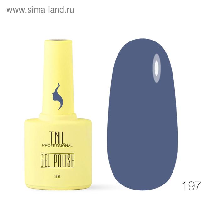 Гель-лак TNL «8 Чувств», №197 ночной синий, 10 мл - Фото 1
