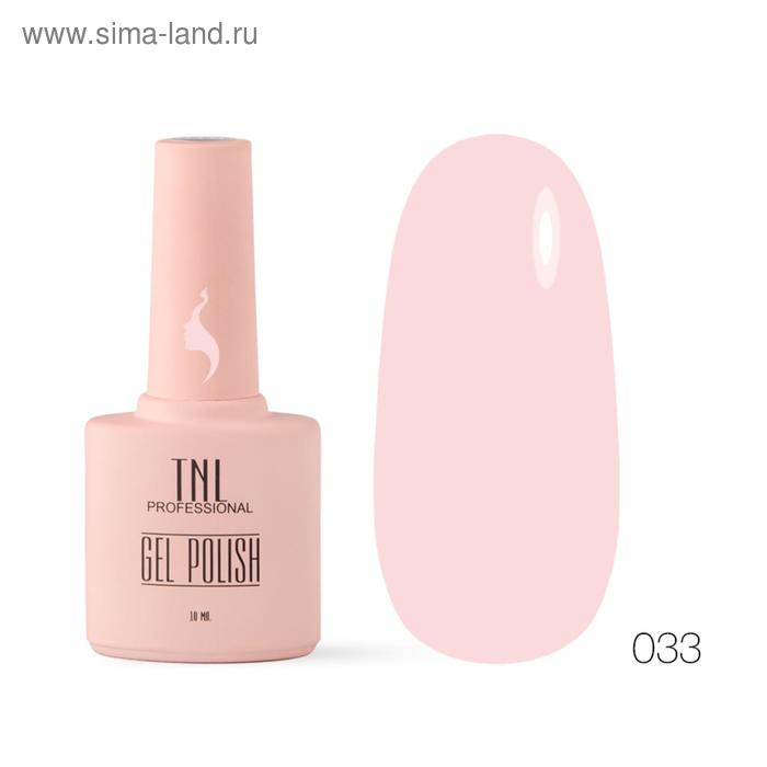 Гель-лак TNL «8 Чувств», №033 пыльный беж, 10 мл - Фото 1