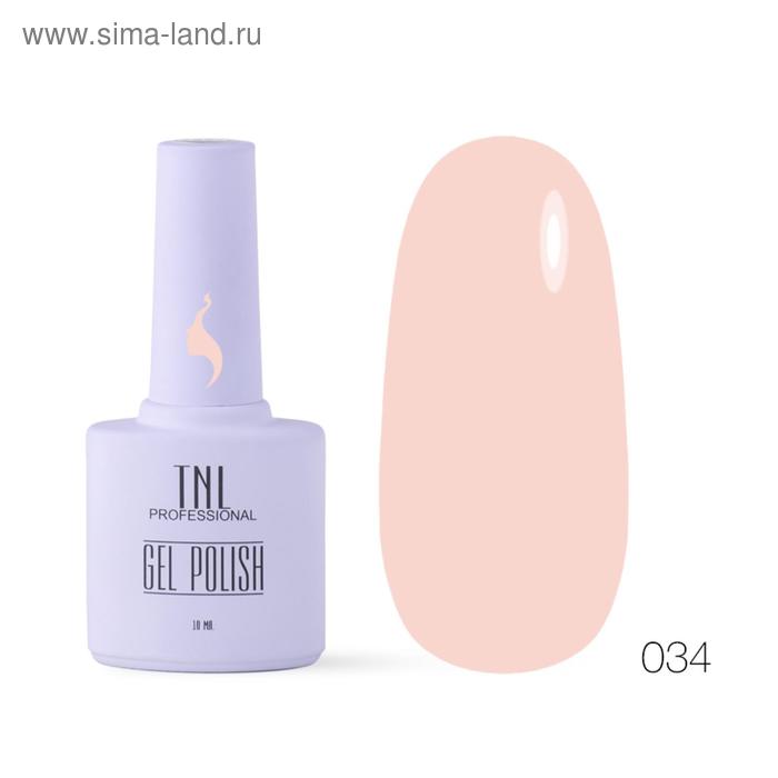 Гель-лак TNL «8 Чувств», №034 абрикосовый, 10 мл - Фото 1