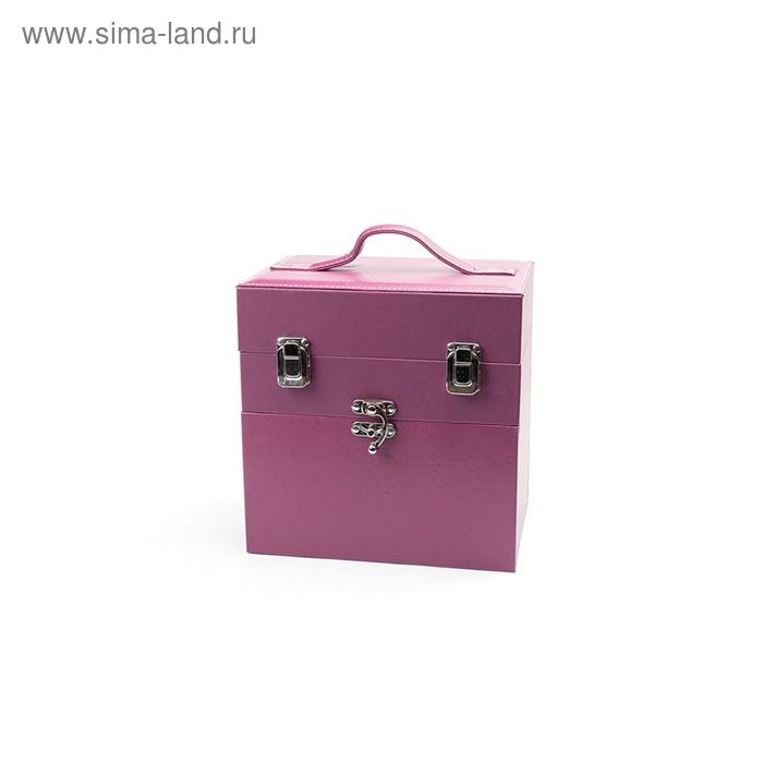 Чемоданчик Lady Box, цвет баклажан - Фото 1