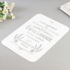 Пластиковый трафарет для творчества Eau De Lavande, с надписью, шаблон, 22×31 см - фото 24607011