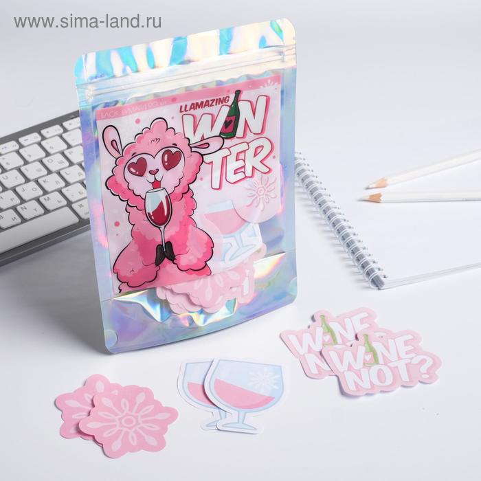 Бумага для записей Llamazing winter, 90 листов - Фото 1