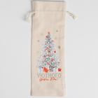 Мешочек подарочный с термонаклейкой «Уютного Нового года», 13 х 31 см +/- 1.5 см 5079617