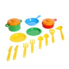 Игровой модуль «Кухня» с набором посуды, МИКС - Фото 8