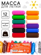 Набор прыгающего пластилина «Маша и Медведь», 12 цветов - Фото 1