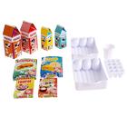 Холодильник двухкамерный с набором продуктов, цвета МИКС - Фото 4