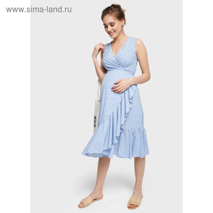 Платье на запах для беременных и кормления «Флоренс», размер 44 - Фото 1