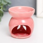 Аромалампа для эфирных масел «Цветок», керамика, 7.7×6.7×6.7 см, МИКС - Фото 3