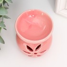 Аромалампа для эфирных масел «Цветок», керамика, 7.7×6.7×6.7 см, МИКС - Фото 4