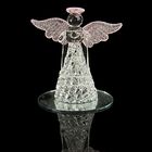 Сувенир "Ангел в платье с оборочками" на зеркале 8,5х5,5 см - Фото 1