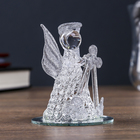 Сувенир "Ангелок с цветными вставками на зеркале" 7×4,5 см - Фото 2