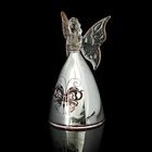 Сувенир "Ангелок в зеркальной юбке с бабочкой" 10×6 см - Фото 3