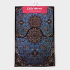 Коврики для ванной и туалета Доляна «Узочи», 2 шт, 50×78 см, 40×50 см 5139246 - фото 843792