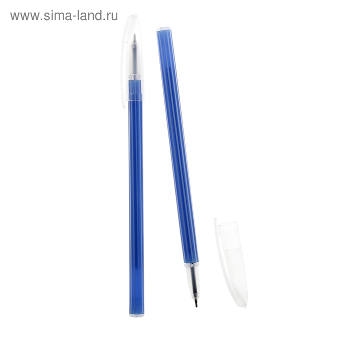 Ручка шариковая SpeedEX стержень синий "Полоски" МИКС - Фото 1