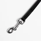 Рулетка Flexi Black Design S (до 12 кг) 5 м трос, чёрный/серебро - Фото 3