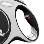 Рулетка Flexi NEW LINE Comfort L (до 50 кг) лента, 8 м серый/черный - Фото 4