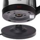 УЦЕНКА Чайник электрический Luazon LSK-1805, металл, 1.8 л, 1500 Вт, серебристый - Фото 7