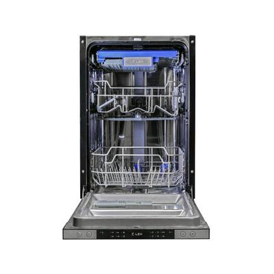Посудомоечная машина Lex PM 4563 A, встраиваемая, класс А++, 10 комплектов, 6 режимов