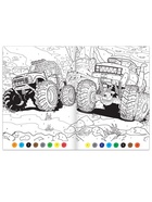 Раскраска по номерам «Мегатачки», 16 стр., формат А4 - Фото 3