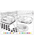 Раскраска по номерам «Гонка чемпионов», 16 стр., формат А4 - Фото 3