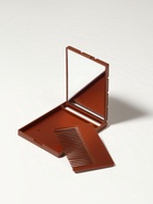 Зеркало складное «Шоколадное чудо», с расчёской, 8.5×6 см, МИКС - Фото 2