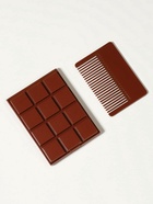 Зеркало складное «Шоколадное чудо», с расчёской, 8.5×6 см, МИКС - Фото 5