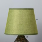 Лампа настольная 38046/1 E14 40 Вт черно-золотой 23×23×32 см RISALUX - фото 21136717