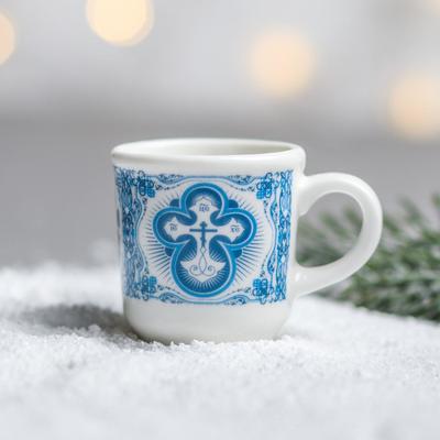 Кружка для святой воды новогодняя «Вертеп», 30 мл