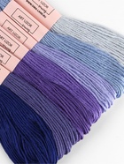 Нитки мулине, 8±1 м, набор 7 шт., фиолетовые - Фото 2