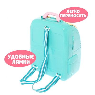 Игровой набор «Ветеринар» в рюкзаке, питомец МИКС