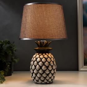 Лампа настольная 16172/1 Е14 40 Вт бело-черный 22×22×36 см RISALUX