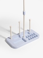 Органайзер-стойка для ниток, на подставке, 20.7×10.8×36.5 см, голубой, белый - Фото 3