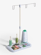 Органайзер-стойка для ниток, на подставке, 20.7×10.8×36.5 см, голубой, белый - Фото 6