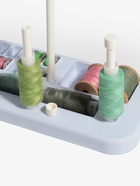 Органайзер-стойка для ниток, на подставке, 20.7×10.8×36.5 см, голубой, белый - Фото 8
