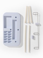 Органайзер-стойка для ниток, на подставке, 20.7×10.8×36.5 см, голубой, белый - Фото 10