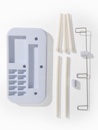 Органайзер-стойка для ниток, на подставке, 20.7×10.8×36.5 см, голубой, белый - Фото 10