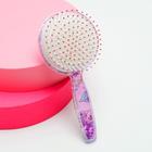 Расческа «Космолама», круглая 8 х 16,5 см - фото 25371460