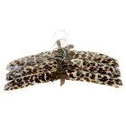 Плечики для одежды мягкие «Сафари. Леопард», размер 40-42, цвет коричнево-белый - Фото 2