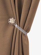 Подхват для штор «Гроздь», d=4.5 см, прозрачный, бежевый - Фото 2