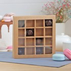 Коробка для конфет, крафт, 17.5×17.5×4 см - Фото 1